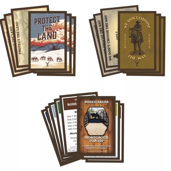 Monopoly YELLOWSTONE EDITION Board Game for Teens & Adults 🐄 Ages 16+🐴 NIB - Picture 8 of 11